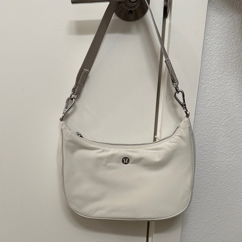 Lululemon Athletica White Shoulder Bag